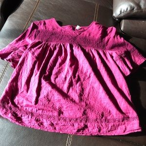 Old navy short sleeve peasant top